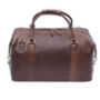 Personalised Luxury Brown Colombian Leather Holdall, thumbnail 4 of 11