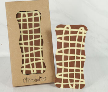 Millionaire’s Shortbread Chocolate Bar Stuffed With Caramel And Biscuits Drizzled With White Chocolate, 2 of 2