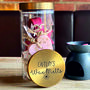Personalised Wax Melt Jar With Gold Lid, thumbnail 1 of 2