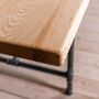 Severn Ash Dining Table Pipes Legs, thumbnail 3 of 5