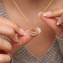 Personalised 9 Ct Gold Plated Or Silver Name Necklace, thumbnail 1 of 4