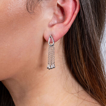 Petal Chandelier Earrings, 2 of 4