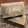 Personalised Carved Name Wooden Keepsake Box, thumbnail 1 of 7