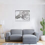 Metal Horse Head Line Art Framed Home Decor, thumbnail 1 of 12