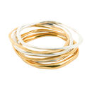 Unity Thick Bangle By Corinne Hamak | notonthehighstreet.com