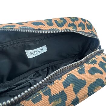 Large Leopard Cosmetic Bag, 3 of 6