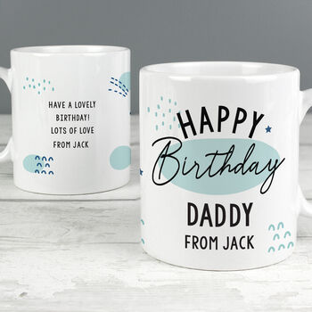 Personalised Happy Birthday Mug, 3 of 4