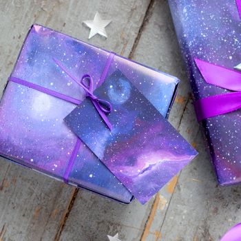 Galaxy Gift Wrapping Set, 2 of 4