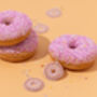 Make Your Own Donuts Earrings Counted Cross Stitch Kit, thumbnail 4 of 4
