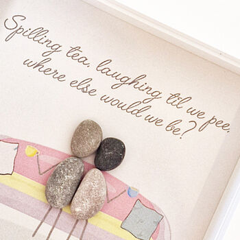 Friendship Pebble Picture Gift, 4 of 4