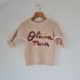 Baby And Children's Embroidered Knitted Jumper, thumbnail 4 of 4