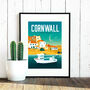 Cornwall Art Print, thumbnail 3 of 4