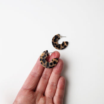 Karamell Hoop Earrings, 3 of 6