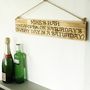 Personalised Wooden Garden And Bar Signs, thumbnail 7 of 10