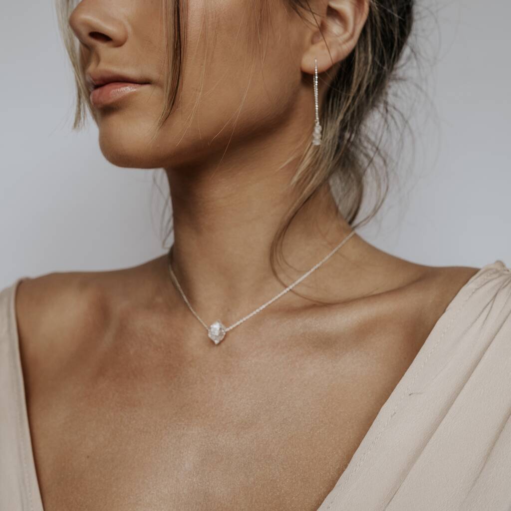 Herkimer Diamond Necklace, 1 of 3