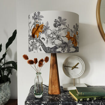 Red Squirrels Lampshade, 2 of 7