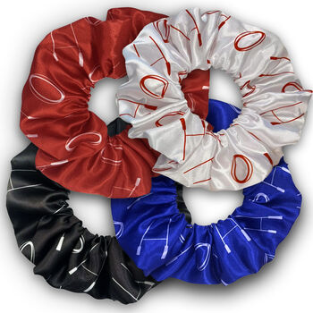 Silky Satine Rugby Scrunchie: Free UK Delivery, 2 of 12