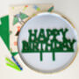'Happy Birthday' Cake Topper For Dinosaur Party, thumbnail 7 of 10