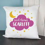 Personalised Sweet Dreams Cushion Cover, thumbnail 1 of 4