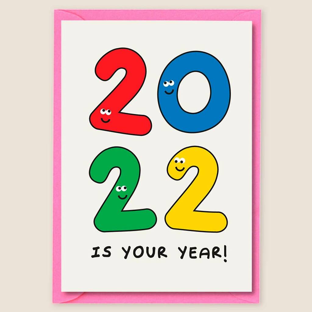 New Year Card 2022 Happy New Year Cards