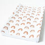 Nude Rainbow Anti Roll Wedge Baby Changing Mat, thumbnail 2 of 2