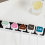 Personalised Leather Stickers For Chargers, thumbnail 2 of 5