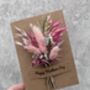 Happy Mothers Day Dried Flower Card, thumbnail 2 of 6