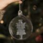 Glass Remembrance Angel Bauble, thumbnail 1 of 2