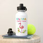 Personalised Flamingo Water Bottle, thumbnail 2 of 4