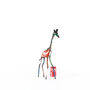 Colourful Giraffe Metal Sculpture, thumbnail 6 of 12
