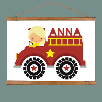 Personalised Fire Engine, 2 of 3