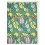 Exotic Flower Pattern 'Happy Birthday' Card, thumbnail 1 of 2