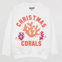 Christmas Corals Children's Christmas Jumper, thumbnail 1 of 2