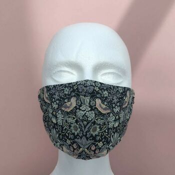 Liberty Print Tana Lawn Cotton Face Mask, 3 of 8