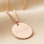 18ct Rose Gold Plated Guinea Pig Necklace, thumbnail 3 of 11