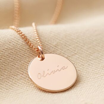 18ct Rose Gold Plated Guinea Pig Necklace, 3 of 11