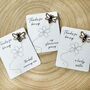 Thanks For Beeing The Best…Enamel Bee Pin Badge Brooch, thumbnail 10 of 12