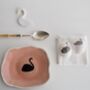 Handmade Ceramic Black Swan Pastel Plate, thumbnail 4 of 7