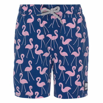 Father And Son Matching Rose Flamingo Swim Shorts By Tom and Teddy ...