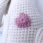 Personalised Hand Knitted Foxxie Teddy Bear, thumbnail 10 of 12
