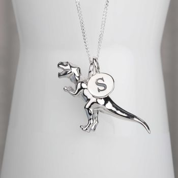 Personalised T Rex Necklace, 2 of 12