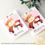 Personalised I Love You Beary Much Mummy Card, thumbnail 11 of 12