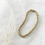 Fair Trade Handmade Minimalist Brass Bead Jewellery, thumbnail 11 of 12