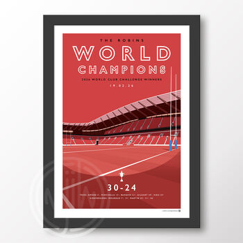 Hull Kr World Club Challenge Champions Poster, 6 of 6