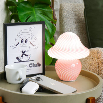 Shroom Shine Mushroom Shaped Table Lamp, 3 of 5