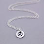 Peace Symbol Necklace, thumbnail 4 of 7