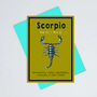 Horoscope Male Birthday Cards, thumbnail 11 of 12