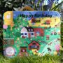 Farm Puzzle With Personalised Case, thumbnail 1 of 1