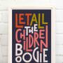 Let All The Children Boogie Print, thumbnail 6 of 8