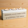 Personalised Classic Triple Tea Light Box Tealight Hold, thumbnail 8 of 12